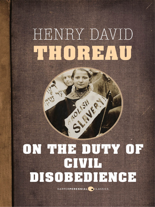 Title details for On the Duty of Civil Disobedience by Henry David Thoreau - Available